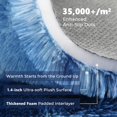thumbnail image 3 of Round Rugs ft for Play Room Ultra Soft Circle Rug for Bedroom ft Fluffy Kids Carpet; Thick Backing Long Pile Shag Carpet Fuzzy Shaggy , round area rug, 3 of 8