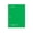 Green, variant on Staples 1-Subject Notebook 8" x 10.5" Graph Ruled 70 Sheets Black (23986B) 132713