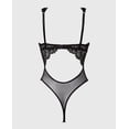 thumbnail image 5 of Afterglow Lace Bodysuit with Removable Pads in Tuexdo Black, 5 of 5