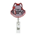 thumbnail image 1 of Funny And Cute Badge Reel With Clip Closure For Doctors Teachers Students Workers Etc Cartoon Pattern Badge Workplace Induction Graduation Arts And Crafts for Kids Ages 8-12 Boys Arts And Crafts for, 1 of 4