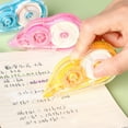 thumbnail image 2 of 10Pcs Correction Tape Roller 8mx5mm White Out Tape Quick Drying Corrective Tape Total 80m for Writing Journaling Noting, 2 of 17