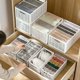 thumbnail image 2 of Caja de almacenamiento de ropa, compartimento para ropa, pantalones, cesta de almacenamiento, organizador de ropa simple, artefacto de almacenamiento, caja de ropa interior, 2 of 5