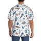 thumbnail image 3 of Fotbe Undersea Animals Camisa Estampada de Manga Corta para Hombre, Casual de Verano, Estilo Playero, Sin Arrugas-XX-Large, 3 of 5