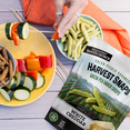 thumbnail image 2 of Harvest Snaps Green Pea Snack Crisp, Sharp, and Creamy White Cheddar Baked and Crunchy Veggie Snacks with Plant Protein and Fiber for Kids Adult Lunchbox Halloween Trick or Treats 2oz Pack of 2, 2 of 7