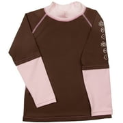 Angle View: SunSkinz Kids Swim Shirts for Girls, Rash Guard Swimwear, UPF 50 and SPF 100