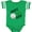 Football Green and White, variant on Inktastic Daddy's Golf Buddy with Golf Ball Boys or Girls Baby Bodysuit