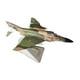 thumbnail image 4 of Modelo F4 a escala 1/144, avión simulado, adorno para coleccionistas, juguete de metal, modelo de avión para bar, estantería, mueble de TV., 4 of 9