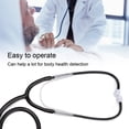 thumbnail image 3 of Head Professional Single Head Stethoscope Aluminium Alloy Heart Lung Detection Echoscope, 3 of 7