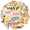 2A-35pcs, variant on 35pcs-50pcs Cute Bear Stickers Cartoon Fruit Stickers Deco Food Stickers for Laptops Notebooks Suitcases