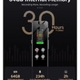 thumbnail image 3 of Digital Voice Recorder Activated with Playback for Lecture Meeting Recording Device Dictaphone ,Portable, 3 of 5