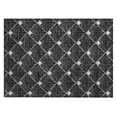thumbnail image 2 of Addison Rugs Chantille Indoor/Outdoor Transitional Diamonds Black Washable Rectangle Rug, 1'8" x 2'6", 2 of 6