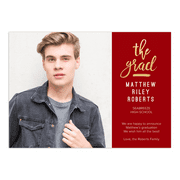 All That Glam Graduation Announcement