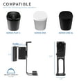thumbnail image 4 of VIVO Black Dual Wall Speaker Mount Designed for SONOS PLAY 1 Brackets (2 Pack), 4 of 8