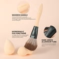 thumbnail image 3 of Juego de brochas de maquillaje DuCare de 14 piezas con 3 esponjas y bolsas de maquillaje, 3 of 9