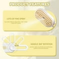 thumbnail image 4 of Crtynell Spray Cat Brush for Shedding - Cat/Dog Steam Brush, Cat Bath Brush, Pet Steam Brush, Cat Brush with Water - Pet Spray Hair Comb, Cat Hair Brush with Steamer (white), 4 of 6