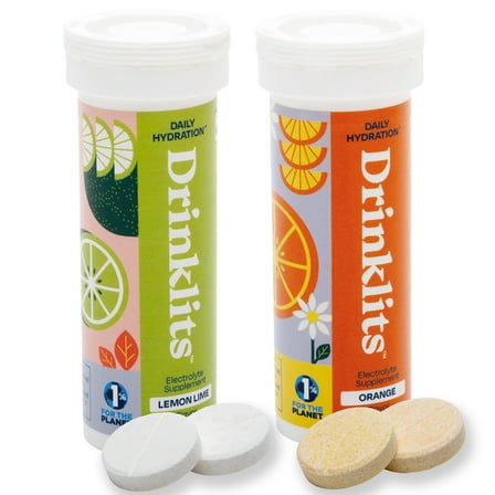 Lemon-Lime & Orange Electrolyte Tablets (2) Tube Bundle