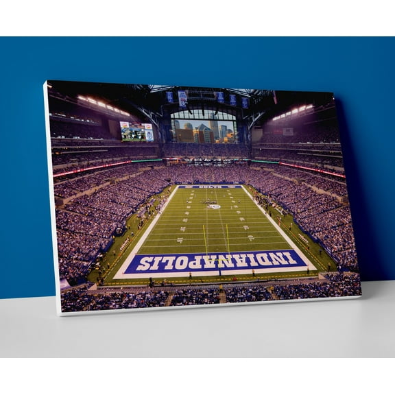 Indianapolis Colts Stadium Poster or Wrapped Canvas