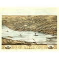 thumbnail image 2 of Ruger 24x19 White Modern Wood Framed Museum Art Print Titled - Lyons Iowa - Ruger 1868, 2 of 4