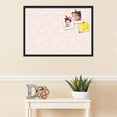 thumbnail image 3 of PinPix 34x24 Custom Cork Bulletin Board Peach White Poster Board Has a Fabric Style Canvas Finish, Framed in Peach White, by ArtToFrames (PinPix-1874), 3 of 5