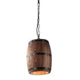 thumbnail image 2 of Lampara Colgante Barril Iluminacion Luz Vic, 2 of 3