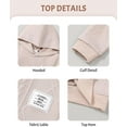 thumbnail image 4 of ZOEREA Toddler Baby Boy Clothes Sweatsuit Long Sleeve Hoodie Sweatshirt Top & Bottom Outfit Set Solid Color 1-5T, 4 of 11