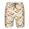 thumbnail image 3 of Goofa Dachshund Printed Mens Swim Trunks Summer Quick Dry Short Beach Swimwear Bathing Suits-Large, 3 of 9