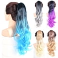 thumbnail image 2 of Synthetic Claw Clip Ponytail Extension Long Wavy Ponytails Hairpiece Look Easy Styling, 2 of 7