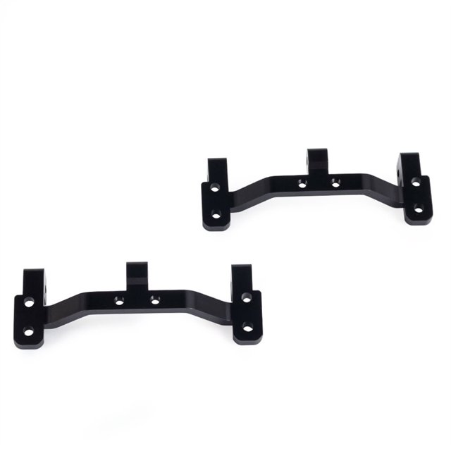 Bewildely 2 piezas de piezas de actualización de camiones RC, accesorio de camión RC, parte de modificación, varillas de tracción, Base para Kits de construcción modelo Negro Bewildely FN001320-01