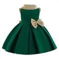 thumbnail image 2 of HAWEE Robe Tutu à Paillettes pour Filles avec Nœud, Dos Nu, Grande Robe de Bal de Mariage Formelle (6M-6T), 2 of 7