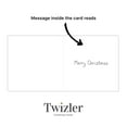 thumbnail image 4 of Twizler Auntie Christmas Card with Goose - Merry Xmas Aunty - Happy Christmas Aunt, 4 of 5