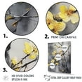 thumbnail image 3 of Designart "Golden And Ash Cherry Blossoms Arbor I" Cherry Floater Framed Wall Art Prints, 3 of 5