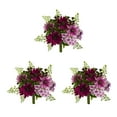 thumbnail image 2 of Nearly Natural 9” Mixed Pink Daisy Artificial Flower Bundle (Set of 3), 2 of 2