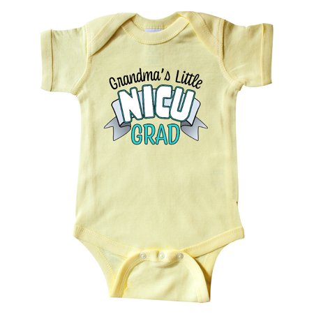 

Inktastic Grandma s Little Nicu Grad in Blue with Banner Gift Baby Boy or Baby Girl Bodysuit