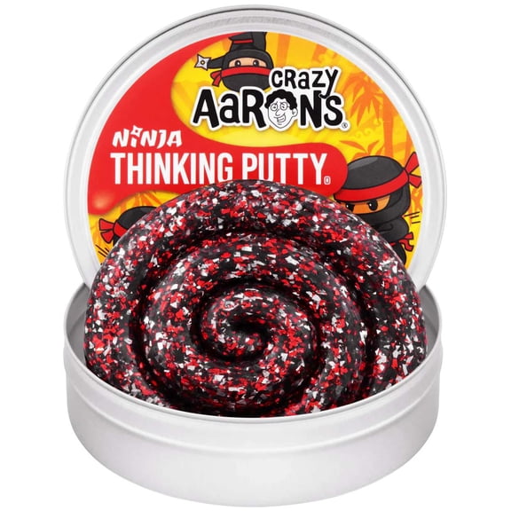 Crazy Aaron's Ninja Thinking Putty Tin 3.5''