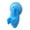Blue, variant on UDIYO Bathroom Plastic Strong Suction Cup Wall Mounted Shower Head Bracket Holder Seat