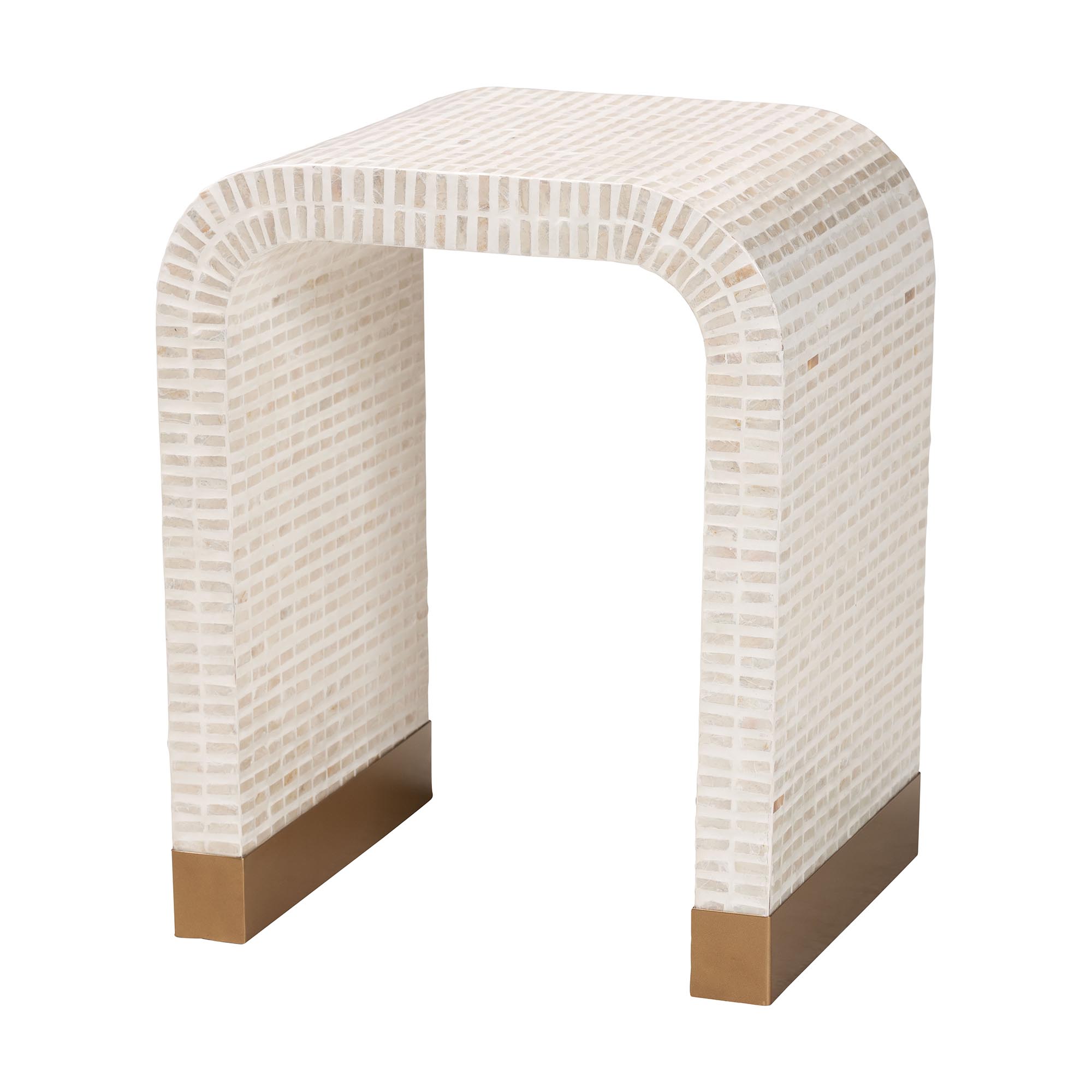 bali & pari Carlyn Coastal Accent Table Set, 3-Piece, Beige