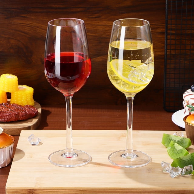 OHOIOLLA 2Ud Vasos De Vino Flotantes Para Piscina Transparente Material PP Resistente