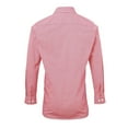 thumbnail image 2 of Premier Mens Gingham Long-Sleeved Shirt, 2 of 4