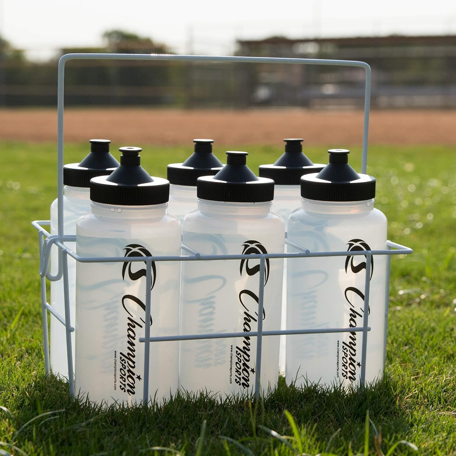 Champion Sports WBC Coated Wire Water Bottle Carrier