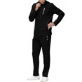 thumbnail image 6 of MoFiz Men's Long Sleeve Tracksuits Set Zipper Running Sports Set 2 Pieces with Pockets, 6 of 9