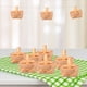 thumbnail image 1 of Mini Cestas de Viruta de Madera de 120 Piezas Adornos de Cestas Tejidas Manuales Caja de Almacenamiento de Dulces, 1 of 10