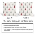 thumbnail image 6 of Christmas Tree Pillow Covers 18x18 Inch Green and Cream Christmas Decorative Throw Pillow Covers Set of 2 Winter Holiday Neutral Pillowcases Cushion Covers for Couch Indoor Outdoor Decor, 6 of 6