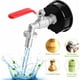 thumbnail image 2 of Conector rápido para manguera de agua de jardín, conector de latón macizo, conectores universales para riego de jardín, fácil instalación con buen sellado, resistente y resistente a la corrosión,, 2 of 5