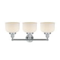 thumbnail image 3 of 616-3W-OB-G73 Innovations Lighting Bell - 3 Light Bath Vanity In Industrial Style-10 Inches Tall and 24.5 Inches Wide-Oil Rubbed Bronze Finish-Light, 3 of 7