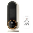 thumbnail image 2 of Leatfisat 2025 Remote Control Ceramic Space Heater, Energy Efficient Portable Indoor Warmer For Home Office Use, Quiet Operation, 2 of 5