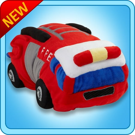 Authentic Pillow Pets Fire Truck Small 11 Plush Toy Gift