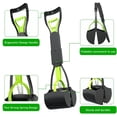 thumbnail image 2 of HLONK Pooper Scooper  Foldable Dog Poop Waste Pick up Shovel with Long Handle High Strength Material and Durable Spring (Green）, 2 of 5