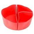 thumbnail image 1 of Revestimiento de olla de cocción lenta 3 en 1 Divisor de olla de silicona de 6 cuartos Fácil de limpiar Accesorios de olla de cocción lenta Revestimiento de cocina para restaurante en casa Rojo, 1 of 14