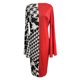 thumbnail image 5 of Txlixc Vestido de mujer con mangas en forma de campana Txlixc moda, 5 of 8