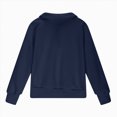 thumbnail image 4 of TOWED22 Girls Half Zip up Sweatshirt Trendy Winter Cropped Long Sleeve Shirt Pullover Youth Preppy Tween Girl Cute Clothes,11-12 Y, 4 of 5